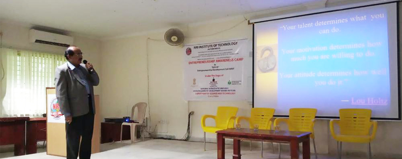 A THREE DAY ENTREPRENEURSHIP AWARENESS CAMP at NRI Institute of Technology (7)