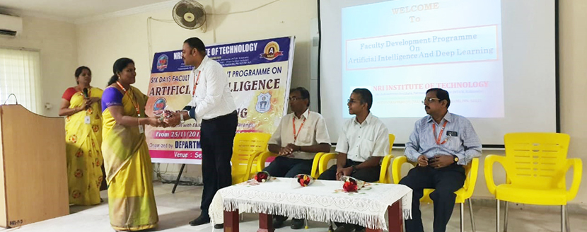 FDP on “Artificial Intelligence and Deep Learning” at NRI Institute of Technology (10)