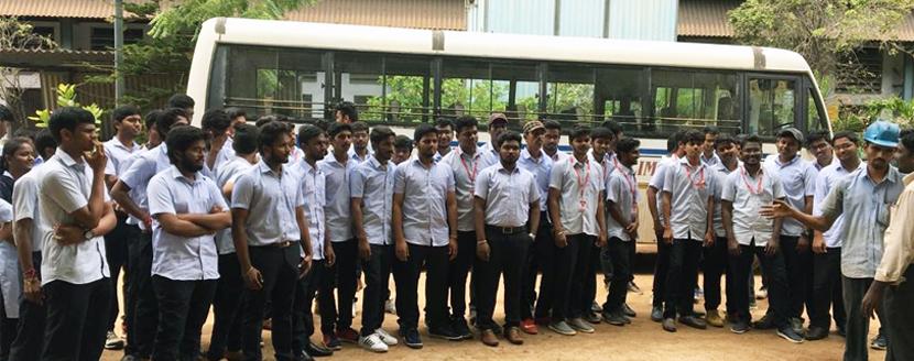 INDUSTRIAL VISIT TO GS ALLOYS – MECHANICAL ENGINEERING DEPT, NRI Institute of Technology (3)