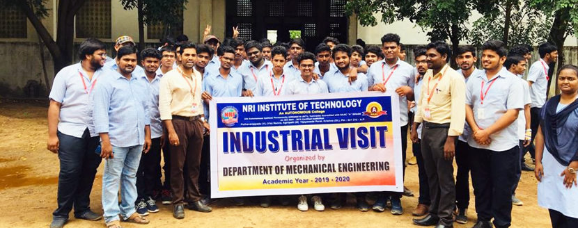 INDUSTRIAL VISIT TO GS ALLOYS – MECHANICAL ENGINEERING DEPT, NRI Institute of Technology (4)