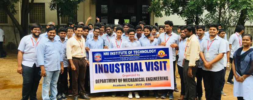 INDUSTRIAL VISIT TO GS ALLOYS – MECHANICAL ENGINEERING DEPT, NRI Institute of Technology (6)