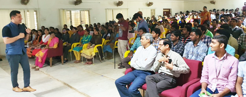 Motivational session was organized for the students of NRI Institute of Technology, Vijayawada