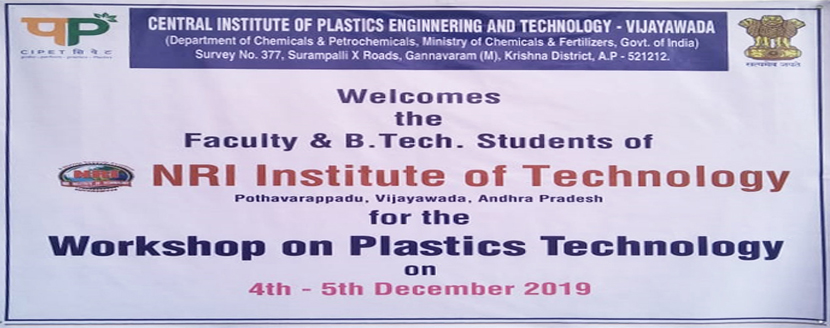 Workshop on Plastics Technology, organized by CIPET, Vijayawada (1)