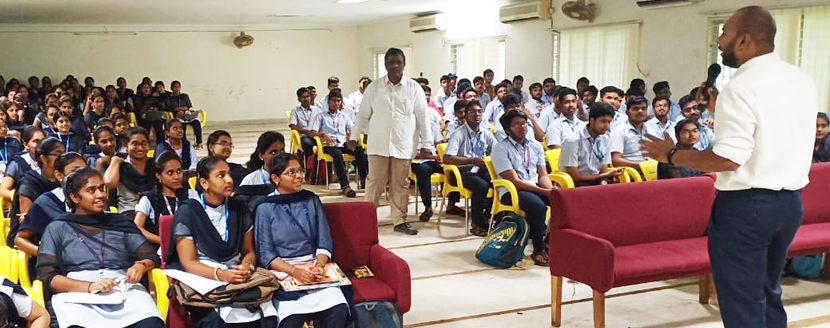 Workshop on Programming Skills at NRI Institute of Technology (1)